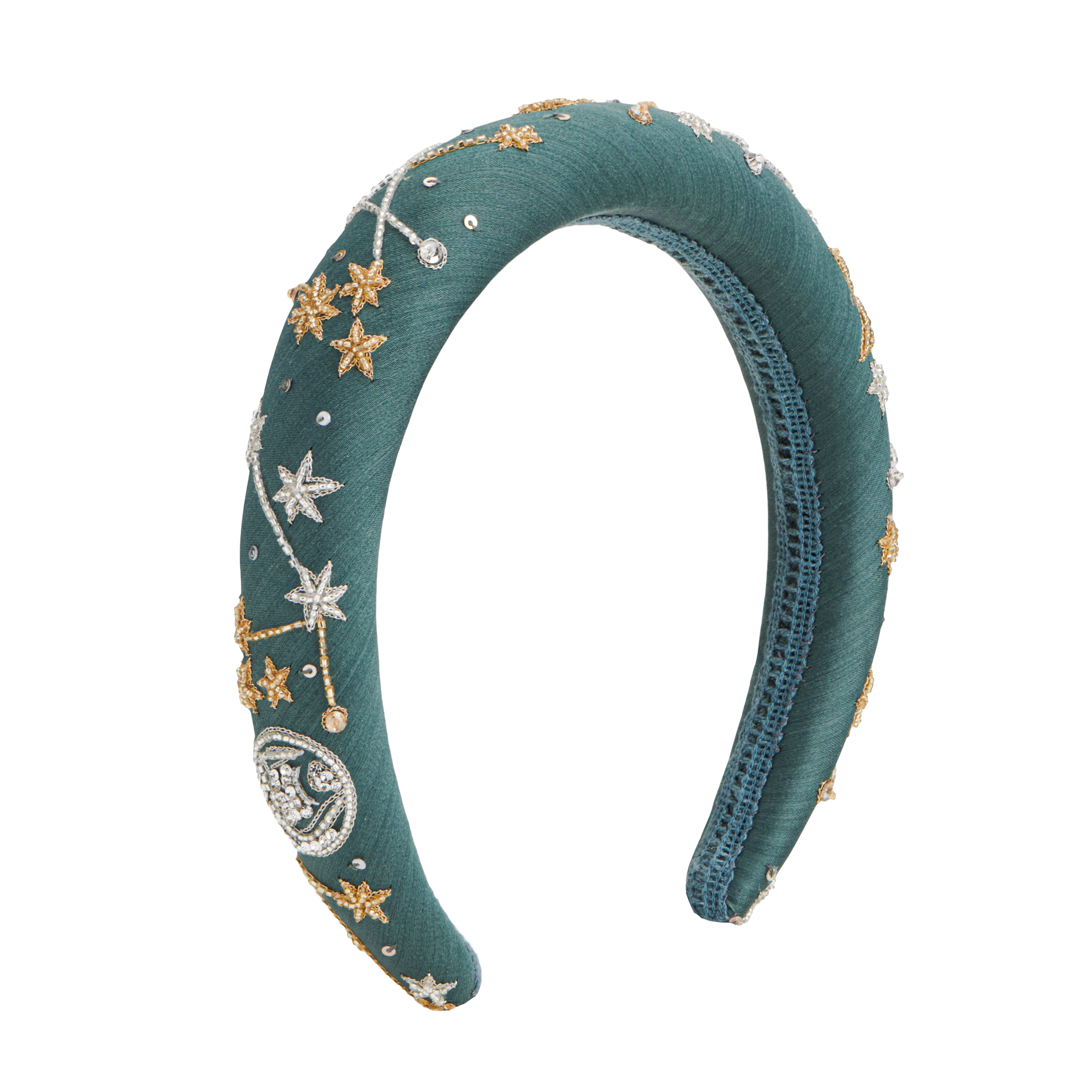 Aurora Headband Teal Blue
