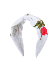 Camilla Headband Dove White