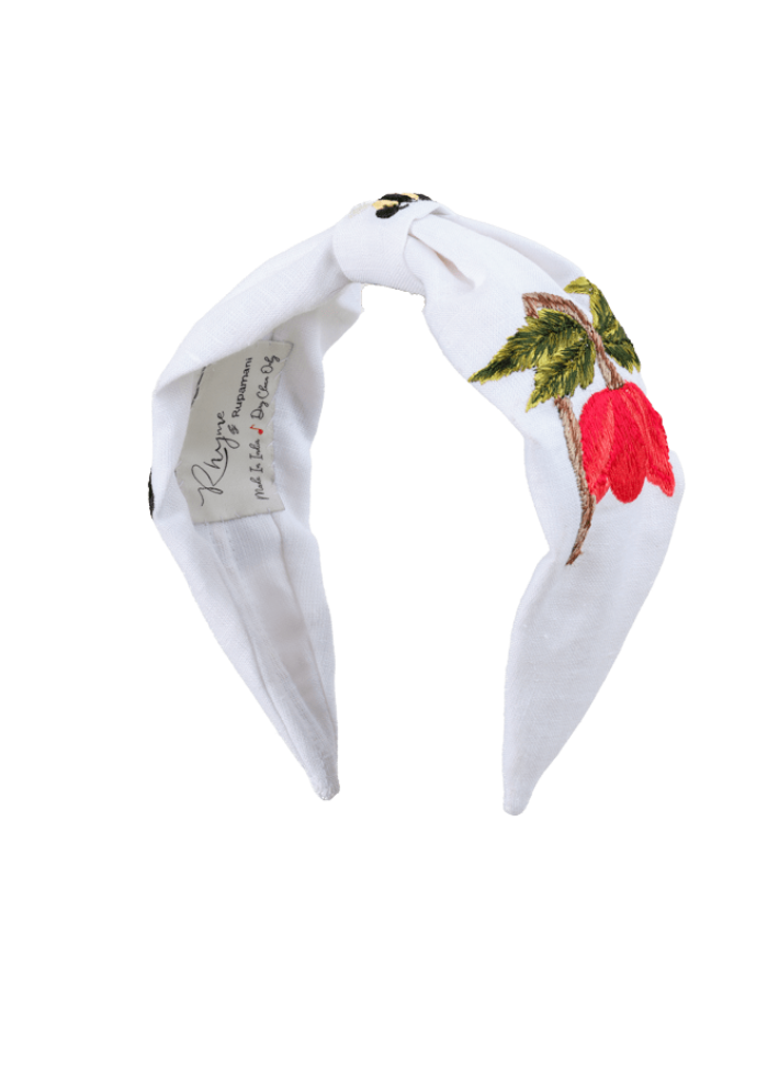 Camilla Headband Dove White