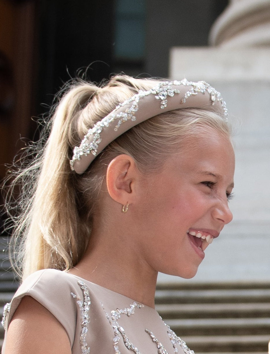 Cleo Headband Mocha Mousse