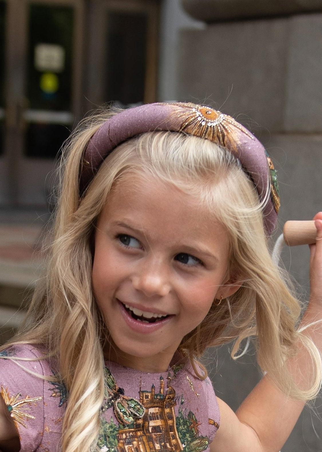 Isabella Headband Dusty Lavender