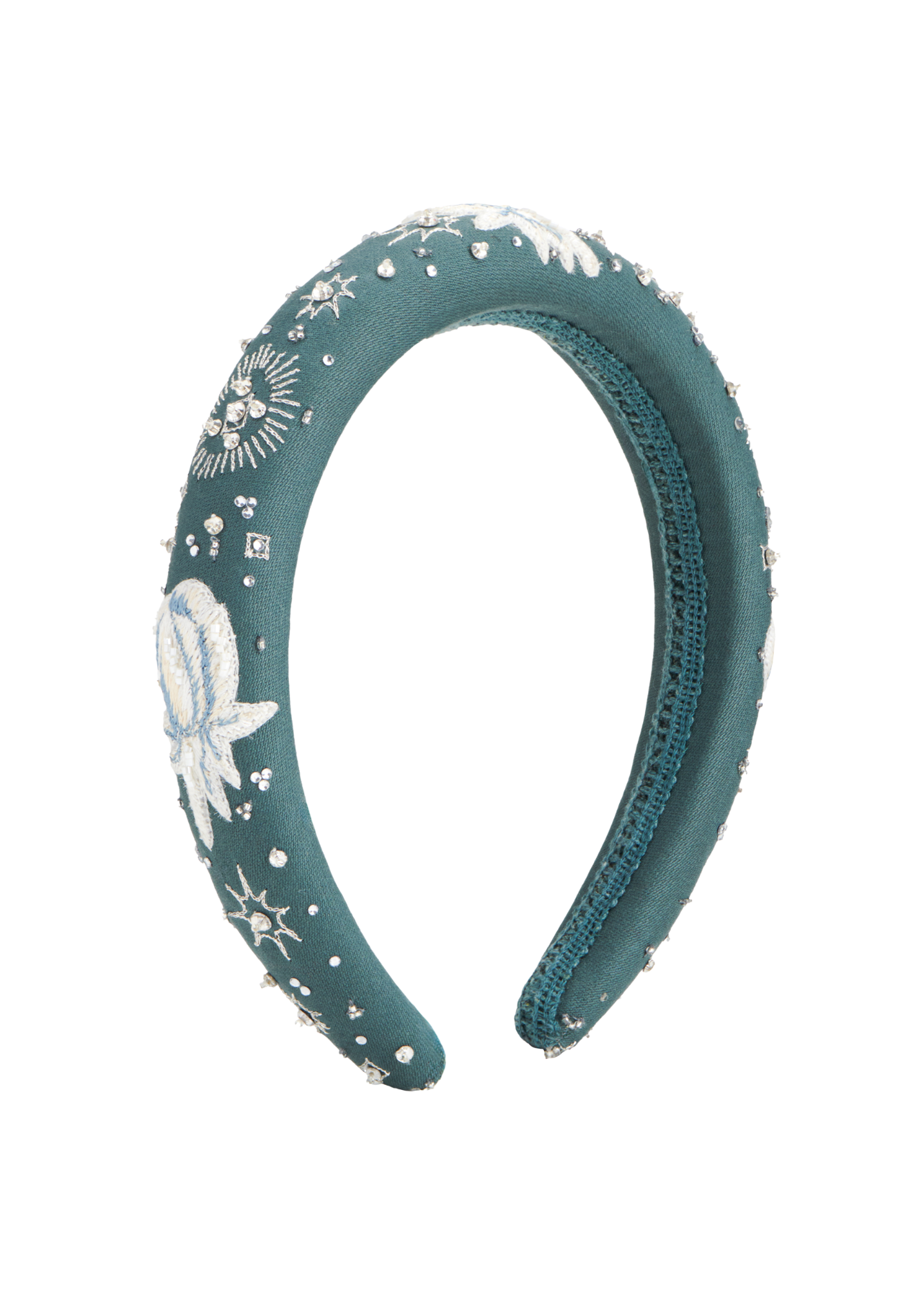 Olivia Headband Teal Blue