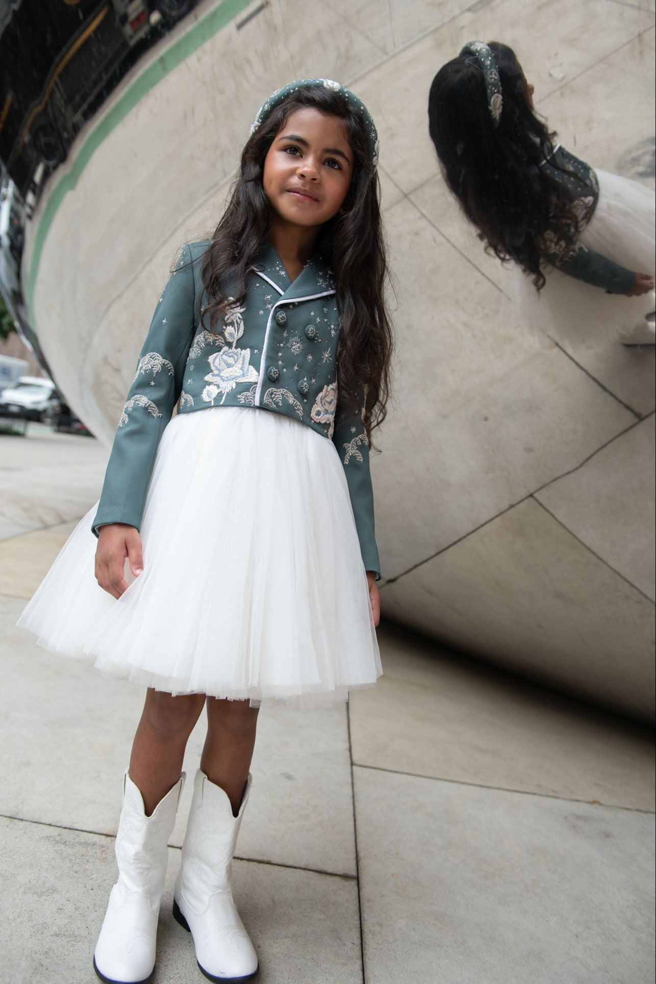 Olivia Set Teal Blue